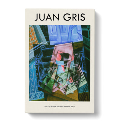 An Open Window Print By Juan Gris Canvas Print Main Image