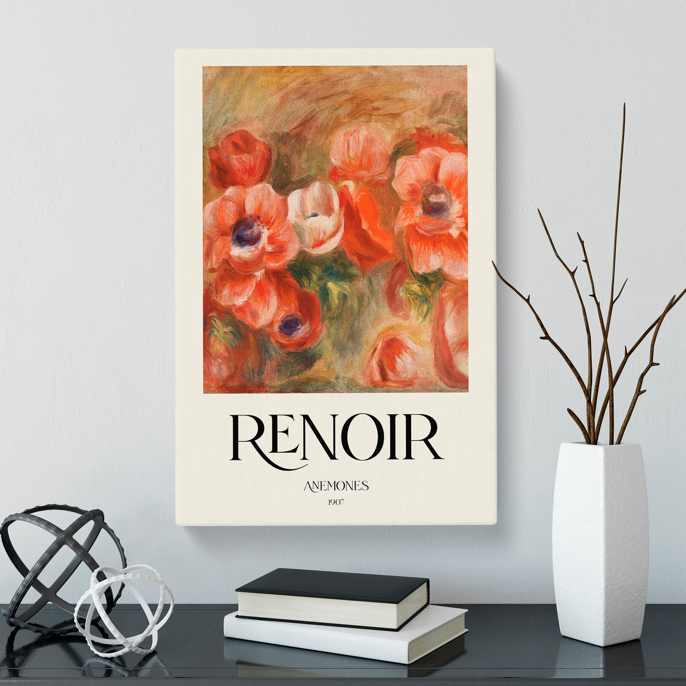 Anemones Print By Pierre-Auguste Renoir