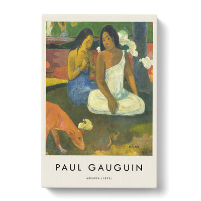 Arearea Print By Paul Gauguin Canvas Print Main Image