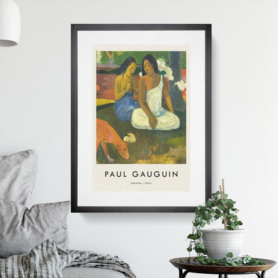 Arearea Print By Paul Gauguin