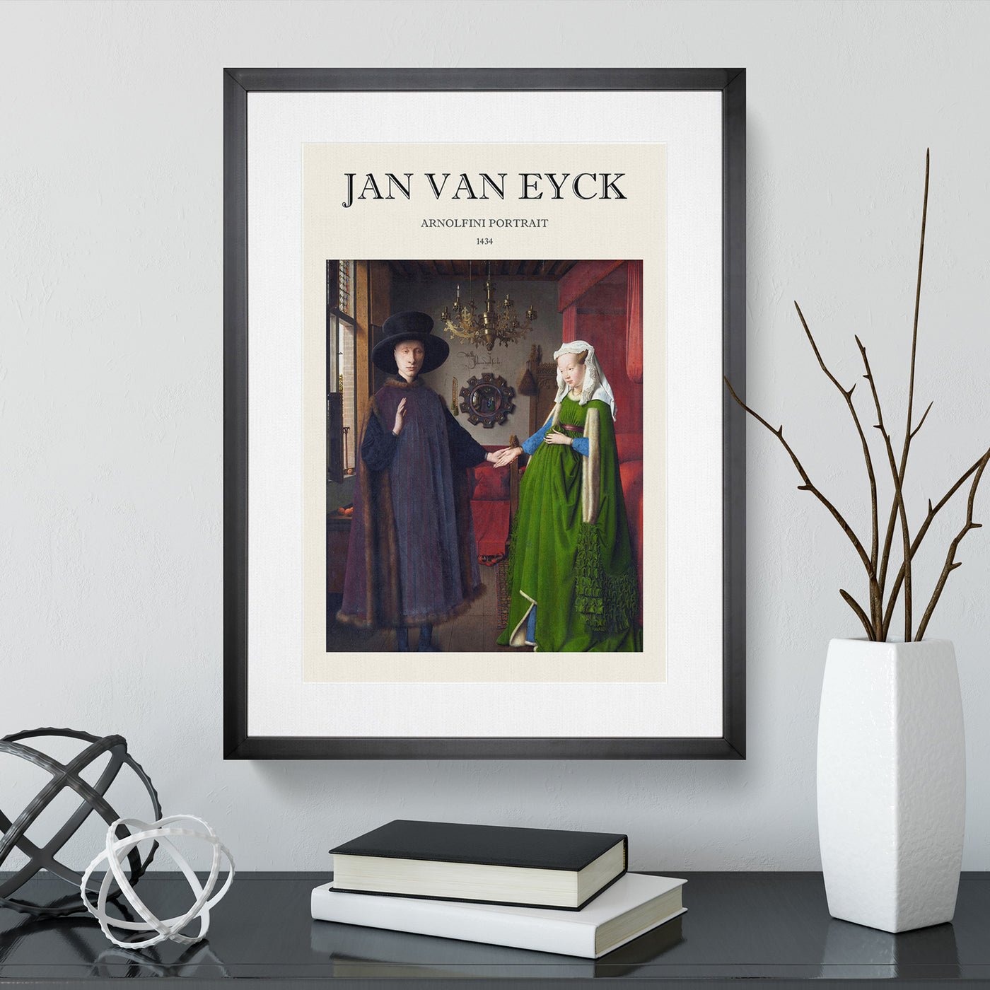 Arnolfini Portrait Print By Jan Van Eyck