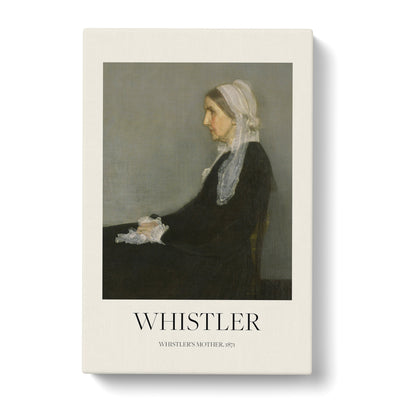 Artists Mother Vol.2 Print By James Mcneill Whistler Canvas Print Main Image