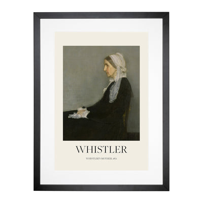 Artists Mother Vol.2 Print By James Mcneill Whistler Framed Print Main Image