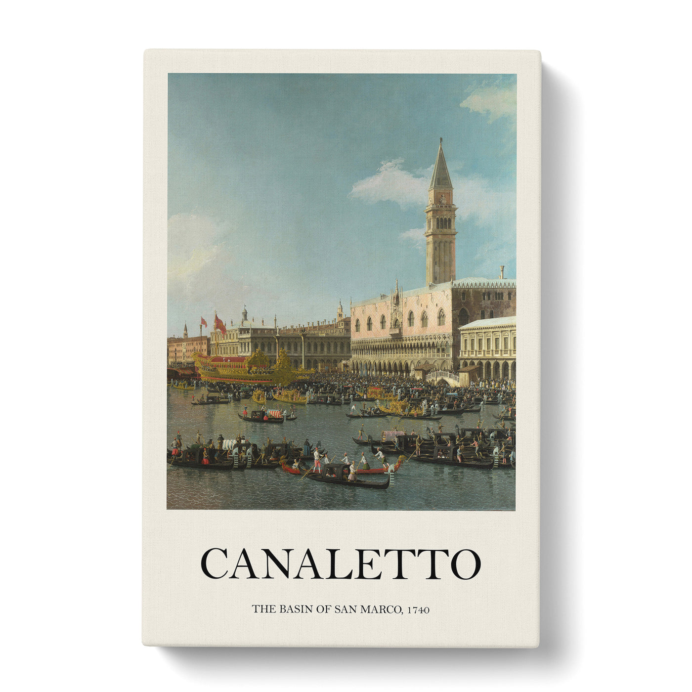Ascension Day Vol.2 Print By Giovanni Canaletto Canvas Print Main Image