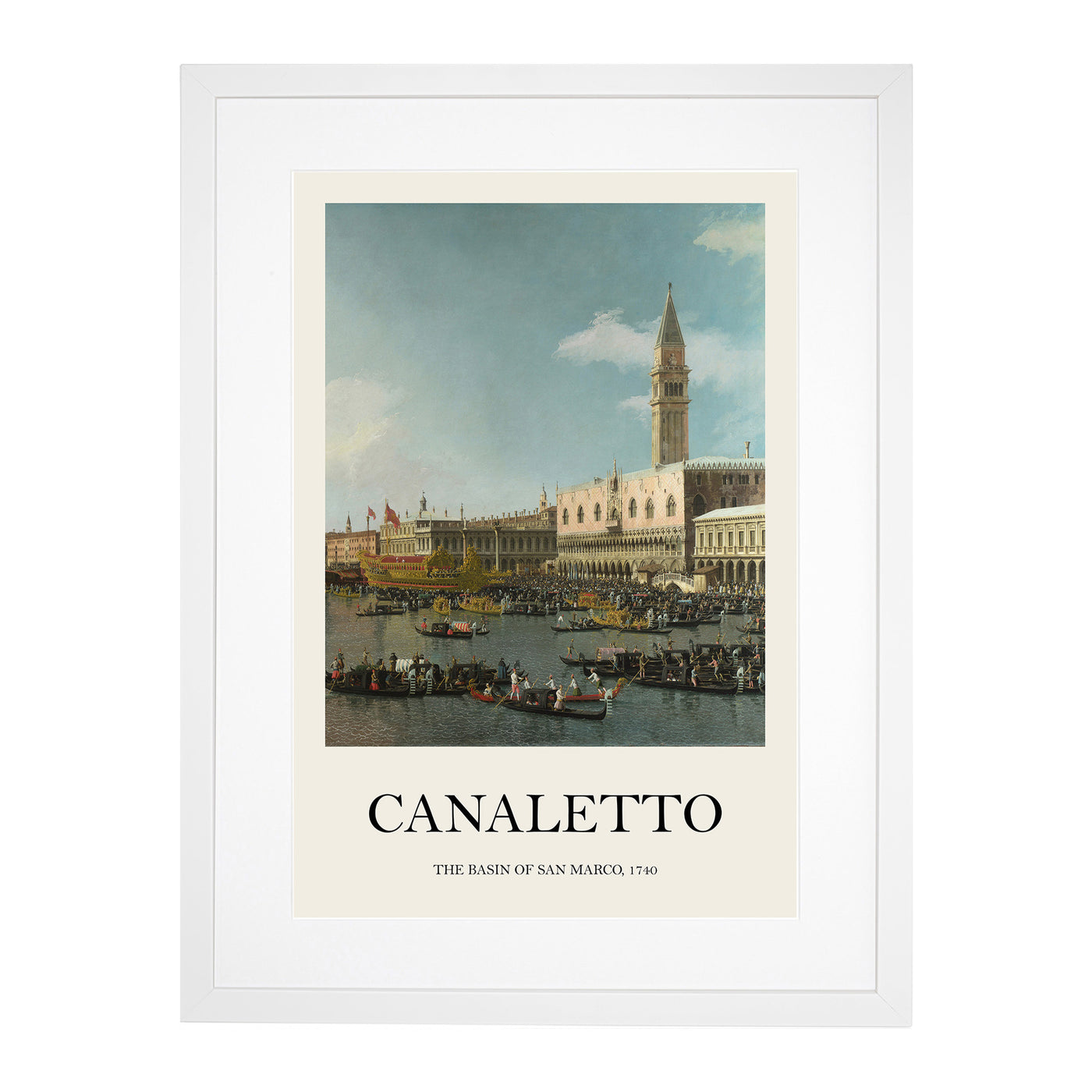 Ascension Day Vol.2 Print By Giovanni Canaletto