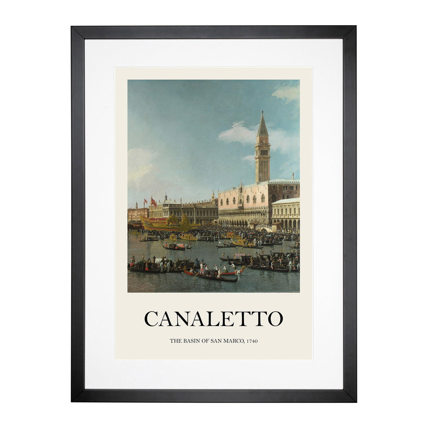 Ascension Day Vol.2 Print By Giovanni Canaletto Framed Print Main Image