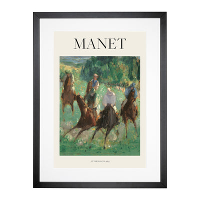 At The Races Print By Edouard Manet Framed Print Main Image