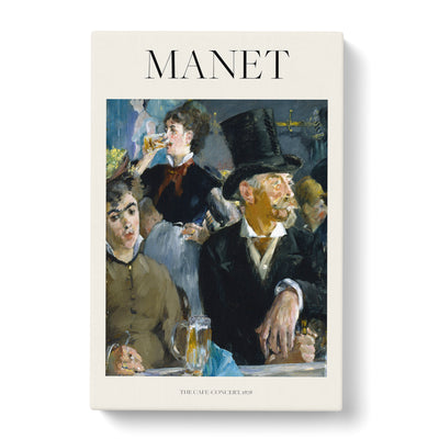At The Cafe Print By Edouard Manet Canvas Print Main Image