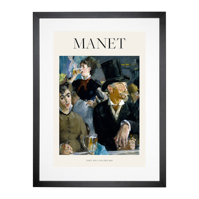 At The Cafe Print By Edouard Manet Framed Print Main Image