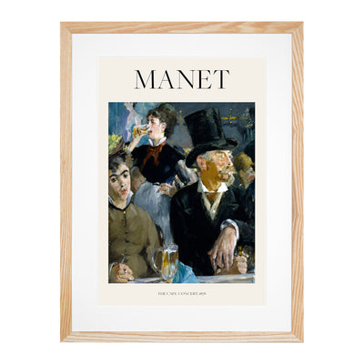 At The Cafe Print By Edouard Manet