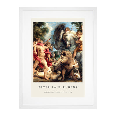 Attack Print By Peter Paul Rubens