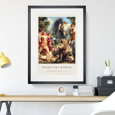 Attack Print By Peter Paul Rubens