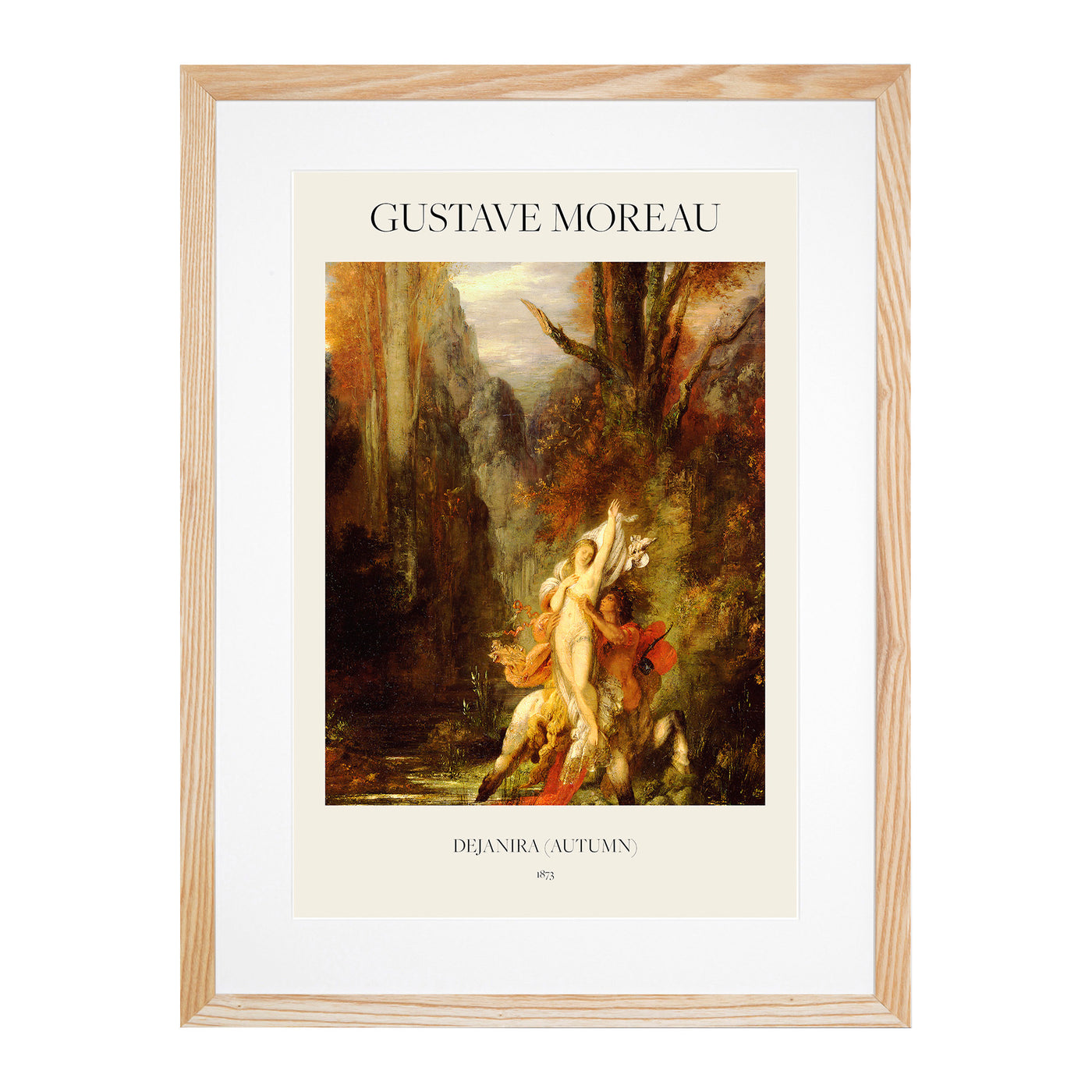 Autumn Print By Gustave Moreau