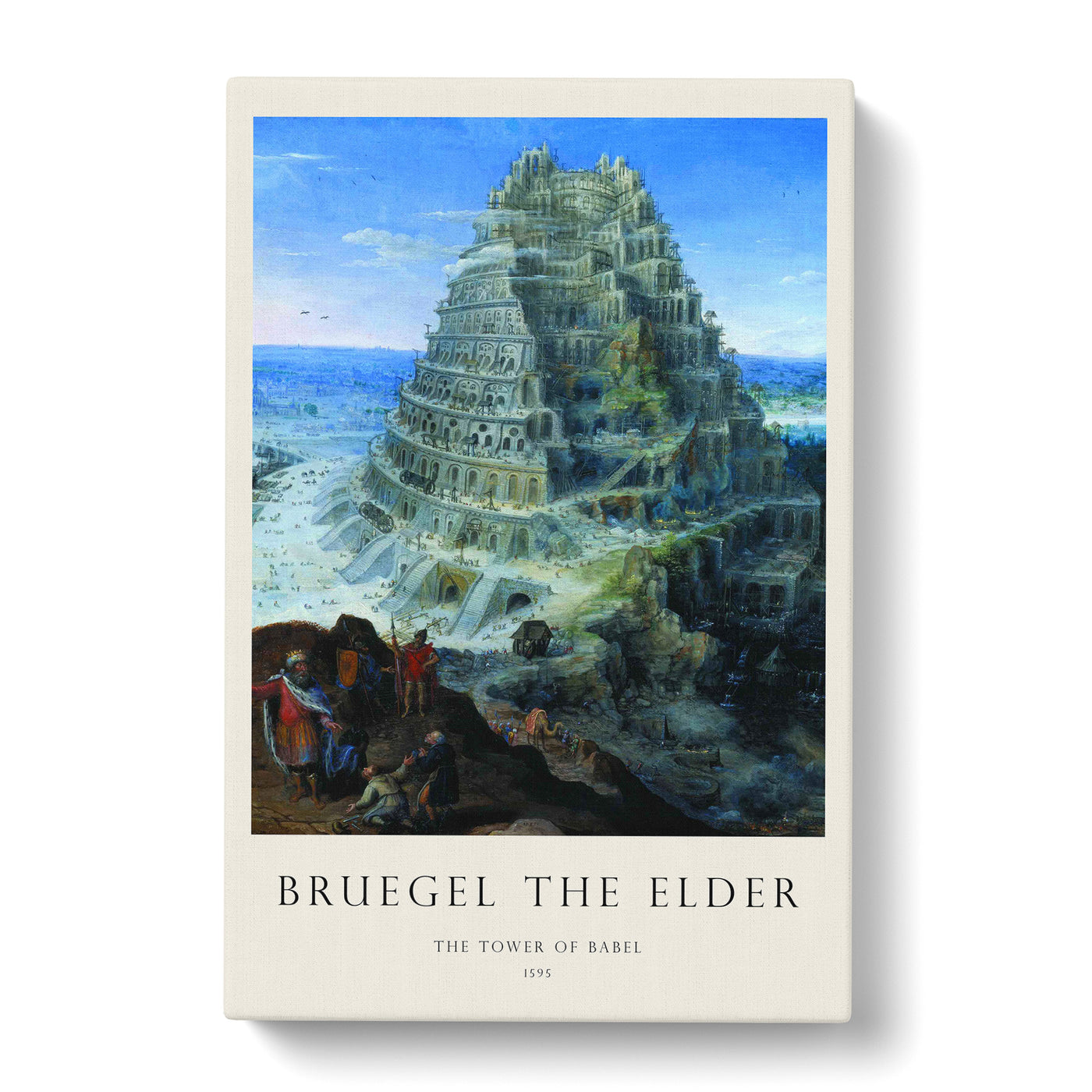 Babel Print By Pieter Bruegel The Elder Canvas Print Main Image