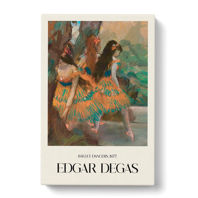 Ballet Ballerina Dancers On Stage Print By Edgar Degas Canvas Print Main Image