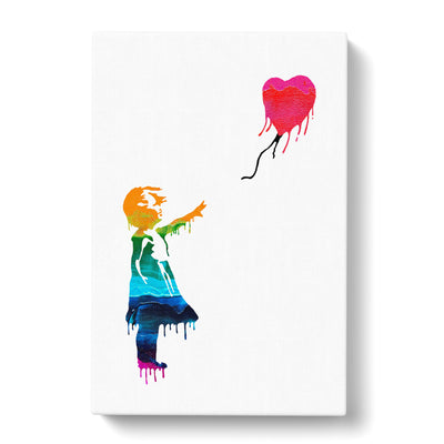 Banksy Balloon Girl Canvas Print Main Image