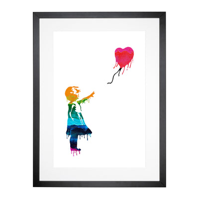 Banksy Balloon Girl Framed Print Main Image