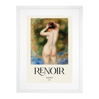 Bather Print By Pierre-Auguste Renoir