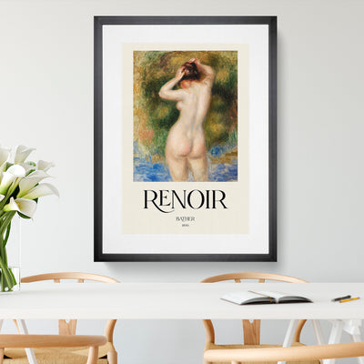 Bather Print By Pierre-Auguste Renoir