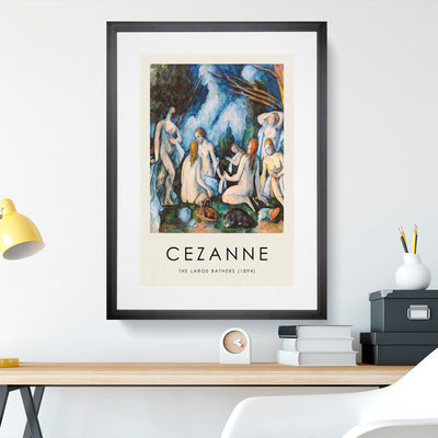 Bathers Vol.7 Print By Paul Cezanne