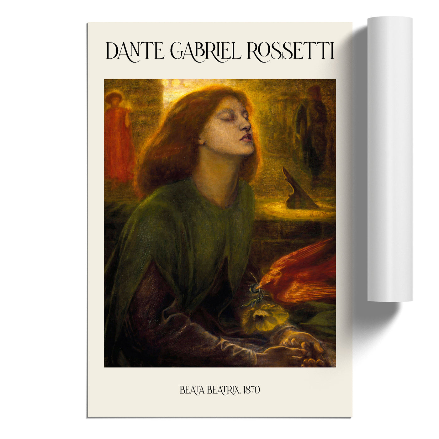 Beata Beatrix Print By Dante Gabriel Rossetti