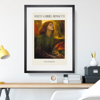 Beata Beatrix Print By Dante Gabriel Rossetti