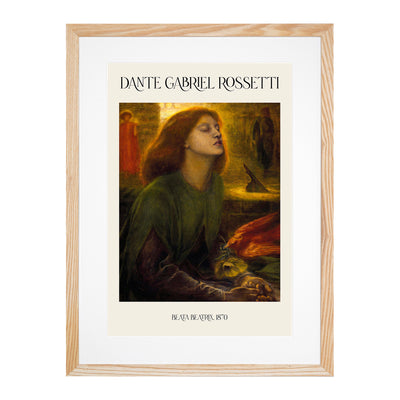 Beata Beatrix Print By Dante Gabriel Rossetti