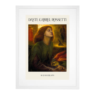 Beata Beatrix Print By Dante Gabriel Rossetti