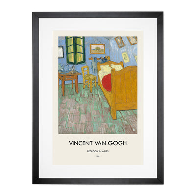 Bedroom In Arles Print By Vincent Van Gogh Framed Print Main Image