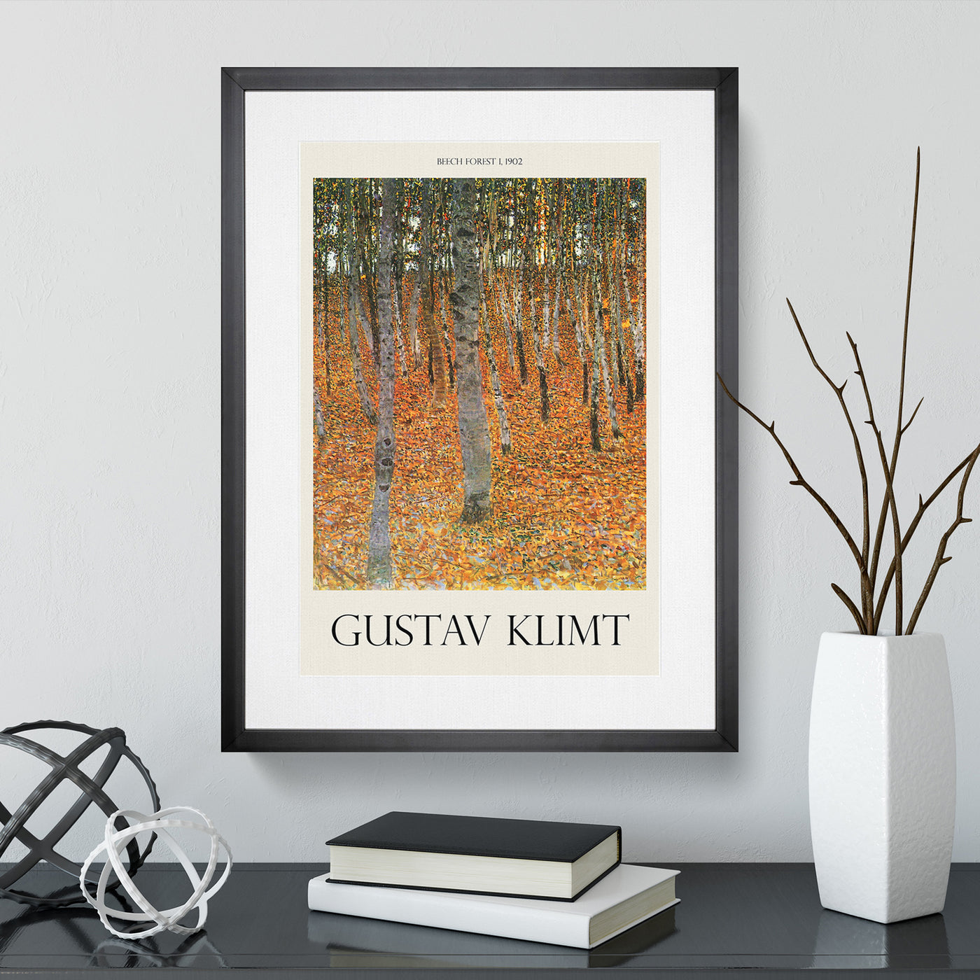 Beech Grove Forest Vol.2 Print By Gustav Klimt