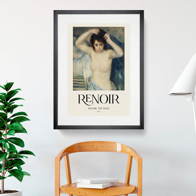 Before The Bath Print By Pierre-Auguste Renoir