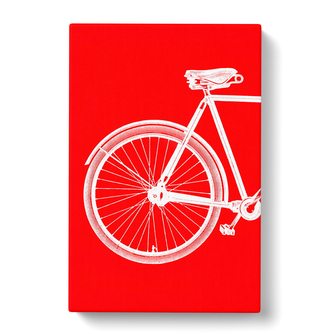 Bicycle Abstract No.1 Canvas Print Main Image