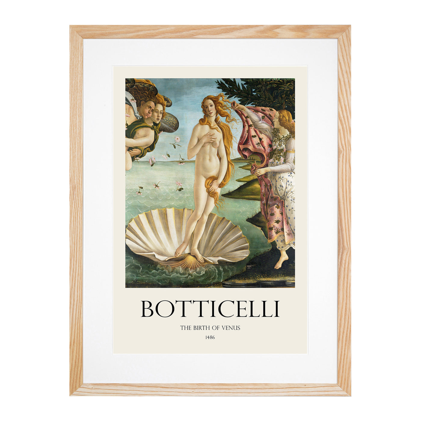 Birth Of Venus Print By Sandro Botticelli