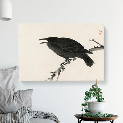 Black Crow By Kono Bairei