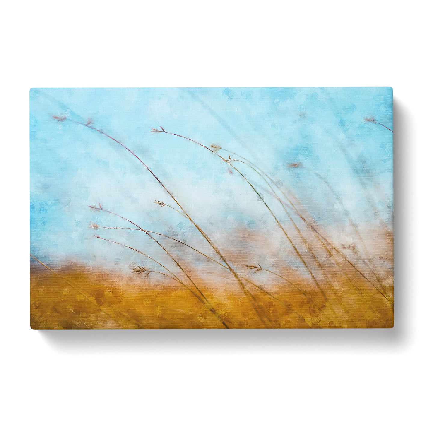 Blades Of Grass Painting Canvas Print Main Image