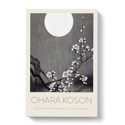 Blooming Plum Blossom Print By Ohara Koson Canvas Print Main Image