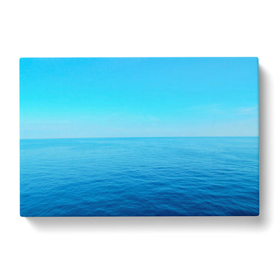 Blue Ocean Horizon Canvas Print Main Image