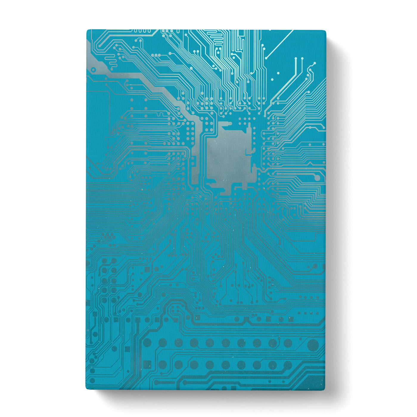 Blue Twilight Circuits Canvas Print Main Image
