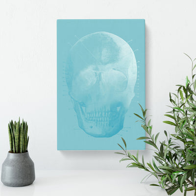 Blue Twilight Skull