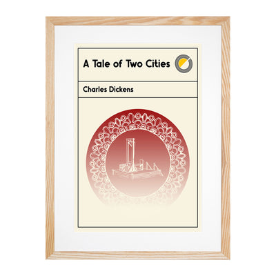 Book Cover A Tale of Two Cities Charles Dickens