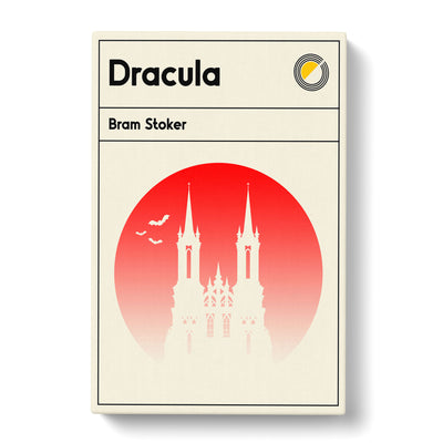 Book Cover Dracula Bram Stoker Canvas Print Main Image