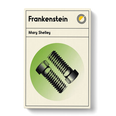 Book Cover Frankenstein Mary Shelley Canvas Print Main Image