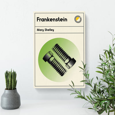 Book Cover Frankenstein Mary Shelley