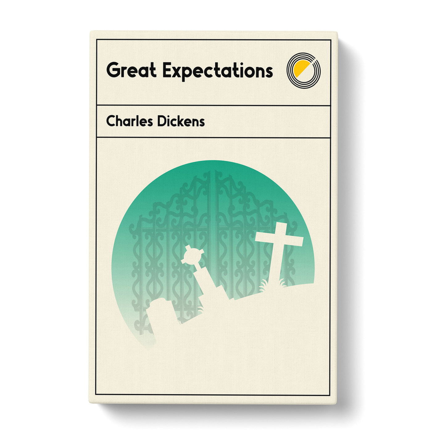 Book Cover Great Expectations Charles Dickens Canvas Print Main Image