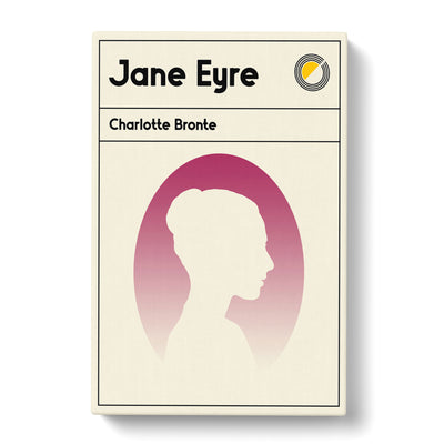 Book Cover Jane Eyre Charlotte Bronte Canvas Print Main Image