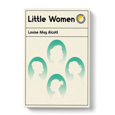 Book Cover Little Women Louise May Alcott Canvas Print Main Image