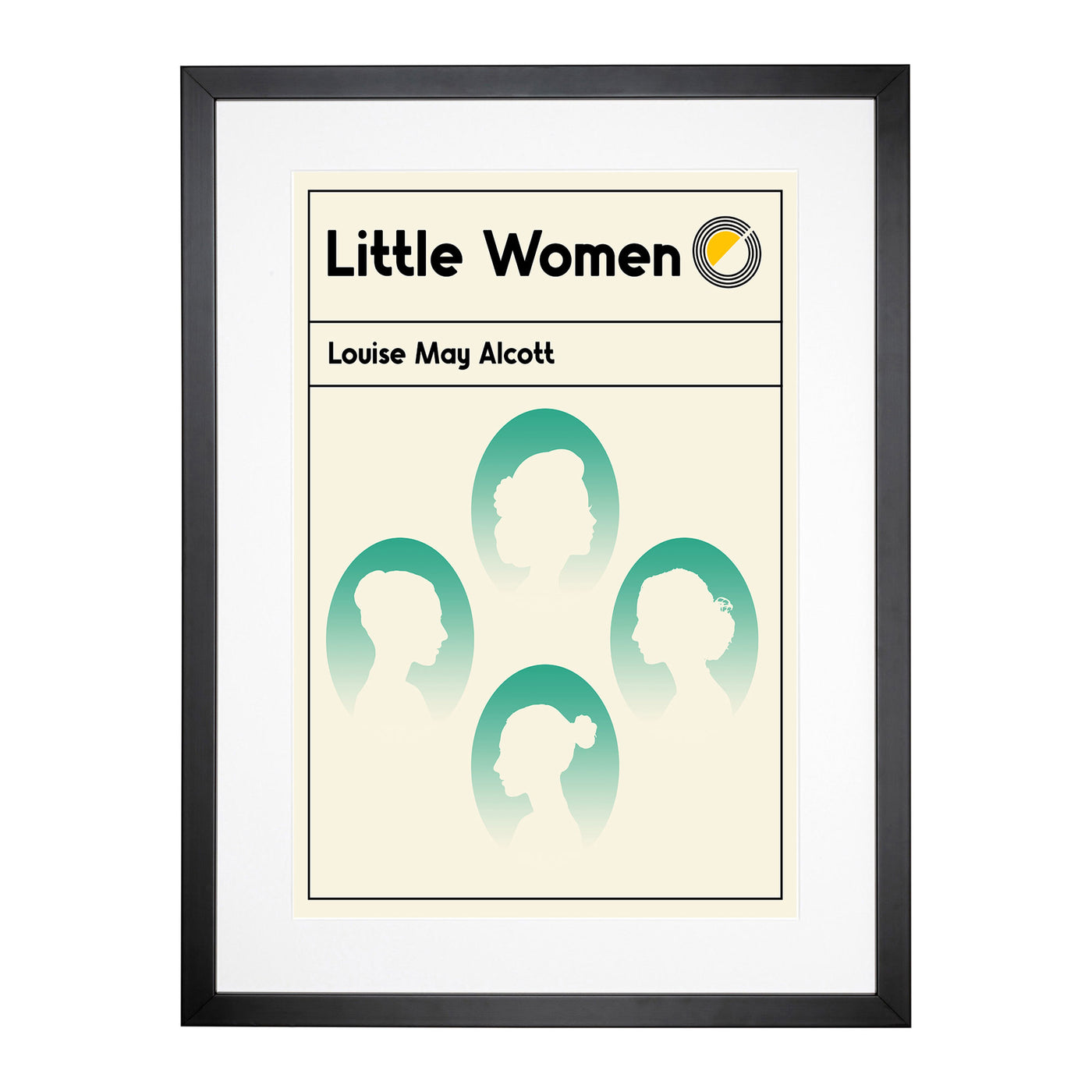 Book Cover Little Women Louise May Alcott Framed Print Main Image