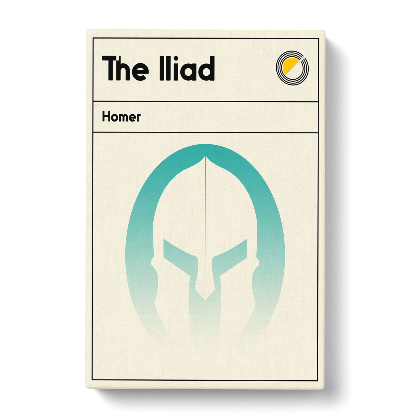 Book Cover The Iliad Homer Canvas Print Main Image