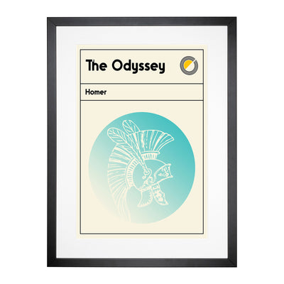 Book Cover The Odyssey Homer Framed Print Main Image