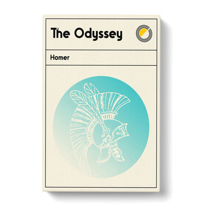 Book Cover The Odyssey Homer Canvas Print Main Image